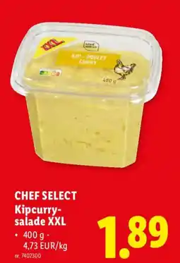 Lidl Kipcurry-salade XXL aanbieding