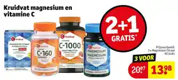 Kruidvat Kruidvat magnesium en vitamine C aanbieding