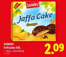 Lidl Sondey softcakes xxl aanbieding