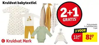 Kruidvat Kruidvat babytextiel aanbieding