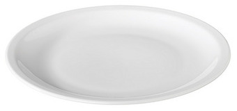 Makro Metro Professional Bord Torino Ø 25 cm wit 6 stuks aanbieding