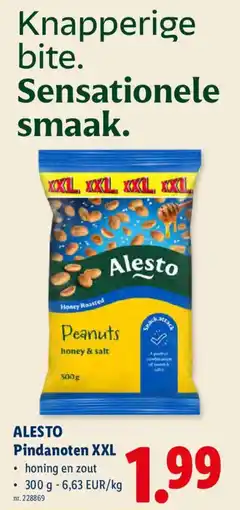 Lidl Alesto Pindanoten XXL aanbieding