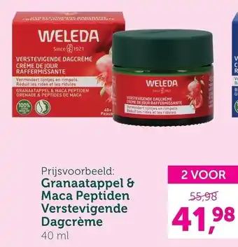 Granaatappel & maca peptiden verstevigende dagcrème