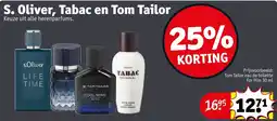 Kruidvat Tom Tailor eau de toilette for him aanbieding
