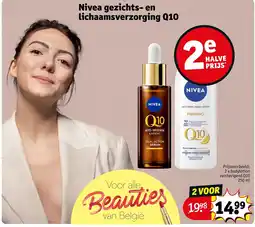 Kruidvat Nivea gezichts- en lichaamsverzorging Q10 aanbieding