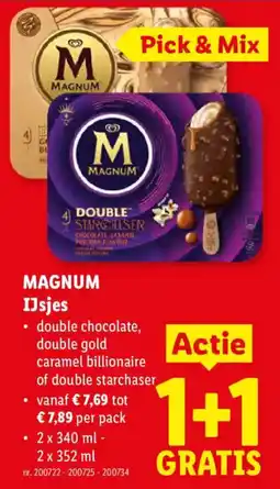Lidl Magnum ijsjes aanbieding