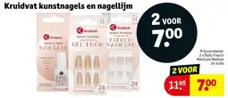 Kruidvat Kruidvat kunstnagels en nagellijm aanbieding