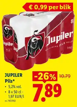 Lidl Jupiler Pils aanbieding