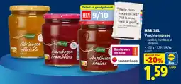 Lidl Maribel vruchtenspread aanbieding