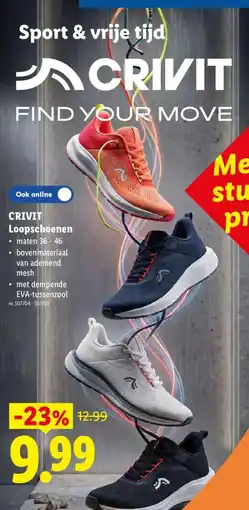 Lidl Crivit loopschoenen aanbieding