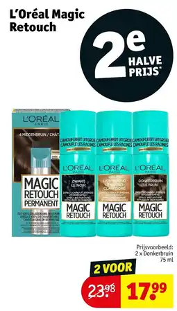 Kruidvat L'Oréal Magic Retouch aanbieding
