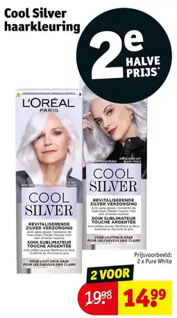 Kruidvat cool silver haarkleuring aanbieding