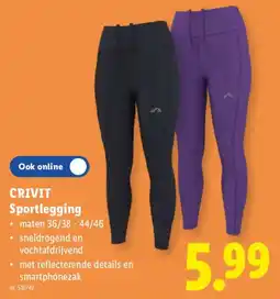 Lidl Crivit sportlegging aanbieding