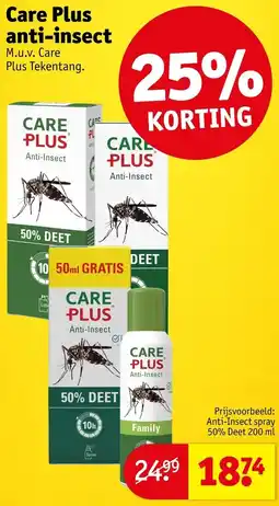 Kruidvat Care Plus anti-insect aanbieding