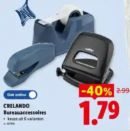 Lidl Crelando bureauaccessoires aanbieding