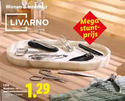 Lidl Cien manicure- en pedicuretoebehoren aanbieding