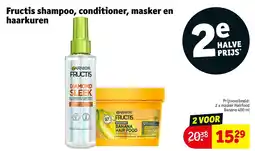 Kruidvat Fructis shampoo, conditioner, masker en haarkuren aanbieding