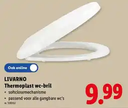 Lidl Livarno thermoplast wc-bril aanbieding