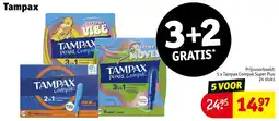 Kruidvat Tampax Compak aanbieding