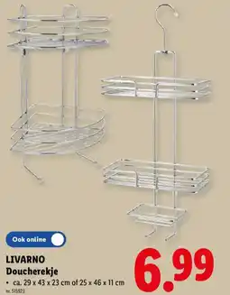 Lidl Livarno doucherekje aanbieding