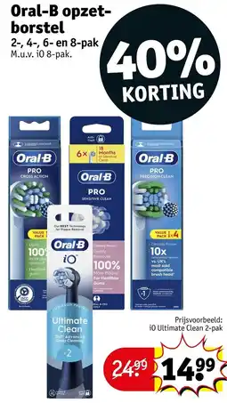 Kruidvat Oral-B opzetborstel aanbieding