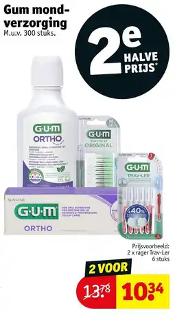 Kruidvat Gum mondverzorging aanbieding
