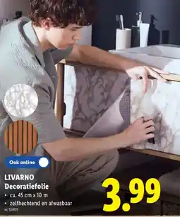 Lidl Livarno decoratiefolie aanbieding