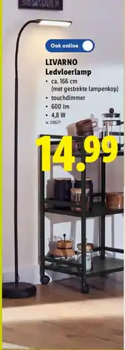 Lidl Livarno ledvloerlamp aanbieding