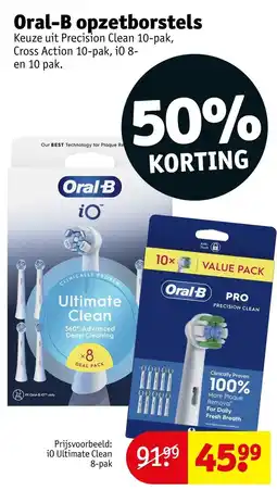 Kruidvat Oral-B opzetborstels aanbieding