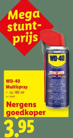 Lidl Wd-40 multispray aanbieding