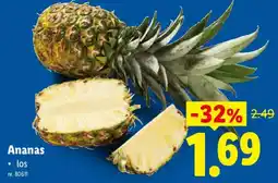 Lidl Ananas aanbieding