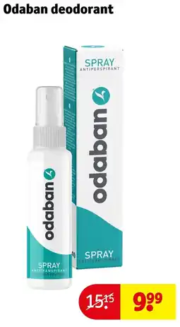 Kruidvat Odaban deodorant aanbieding
