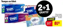 Kruidvat Tempo en Edet aanbieding