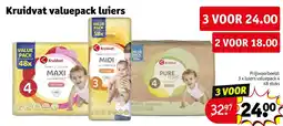 Kruidvat Kruidvat valuepack luiers aanbieding