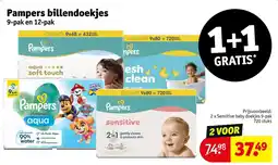 Kruidvat Pampers billendoekjes aanbieding