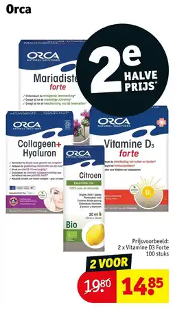 Kruidvat Vitamine D3 Forte aanbieding