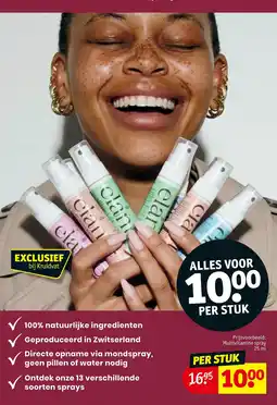 Kruidvat elansprays aanbieding