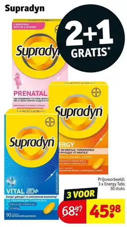 Kruidvat Supradyn Energy aanbieding