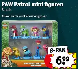 Kruidvat PAW Patrol mini figuren aanbieding