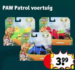 Kruidvat PAW Patrol voertuig aanbieding