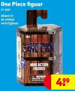 Kruidvat One Piece figuur aanbieding