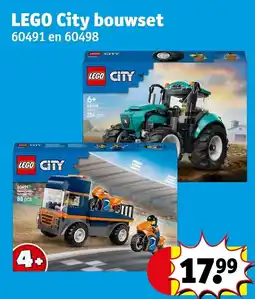 Kruidvat LEGO City bouwset aanbieding