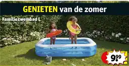 Kruidvat Familiezwembad L aanbieding