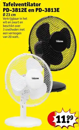 Kruidvat Tafelventilator Tristar aanbieding