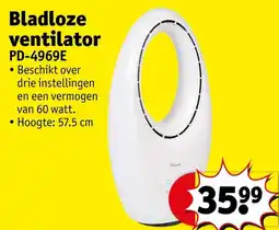 Kruidvat Bladloze ventilator aanbieding