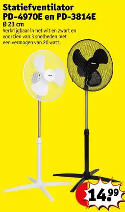 Kruidvat Statiefventilator aanbieding