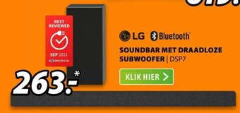 Expert LG Soundbar Met Draadloze Subwoofer aanbieding