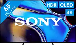 Coolblue Sony 65'' Bravia 8 OLED 4K (2024) aanbieding