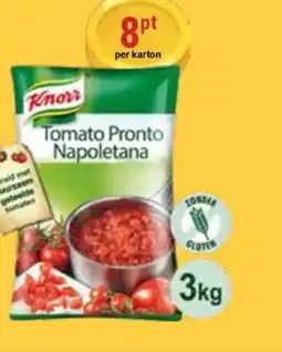 Bidfood Knorr professional saus napoletana aanbieding
