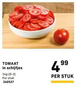 Bidfood Tomaat in schijfjes aanbieding
